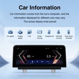 AINAVI IPS Touch Screen For BMW 3 Series Carplay F20 F21 F22 F30 Android Auto F31 F33 F34 F36 Car Multimedia Player HD 1920*720 Car Stereo AHD 1080P Rear CAM Rear-view Camera 1920*1080 F30 Carplay