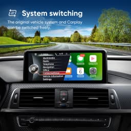 AINAVI IPS Touch Screen For BMW 3 Series Carplay F20 F21 F22 F30 Android Auto F31 F33 F34 F36 Car Multimedia Player HD 1920*720 Car Stereo AHD 1080P Rear CAM Rear-view Camera 1920*1080 F30 Carplay