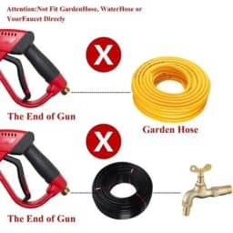 High-Pressure Water Gun Pure Copper, Movable Quick Insertion Cleaning Gun for Car Wash & Cleaning Machine