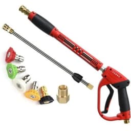 High-Pressure Water Gun Pure Copper, Movable Quick Insertion Cleaning Gun for Car Wash & Cleaning Machine