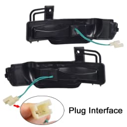 2pcs Dynamic Turn Signal LED Light Side Mirror Indicator For Jeep Grand Cherokee WK2 2011 2012 2013 2014 2015 2016 2017-2020