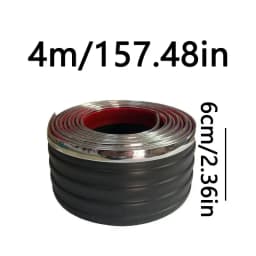 Carside Skirt Bumper Thickened Universal Decorative Strip Body Modification Anti-Scratch Shield Skirt Protective Strip Accessori