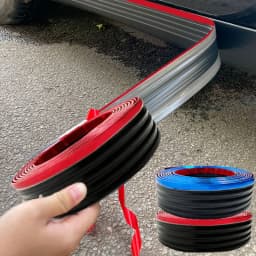 Carside Skirt Bumper Thickened Universal Decorative Strip Body Modification Anti-Scratch Shield Skirt Protective Strip Accessori