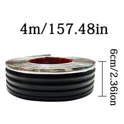 Carside Skirt Bumper Thickened Universal Decorative Strip Body Modification Anti-Scratch Shield Skirt Protective Strip Accessori