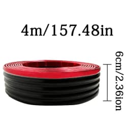 Carside Skirt Bumper Thickened Universal Decorative Strip Body Modification Anti-Scratch Shield Skirt Protective Strip Accessori