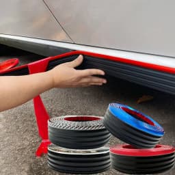 Carside Skirt Bumper Thickened Universal Decorative Strip Body Modification Anti-Scratch Shield Skirt Protective Strip Accessori