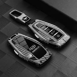 Highend Zinc Alloy Car Key Fob Case For Geely Emgrand/Coolray/Atlas/Monjaro/Starray, Stylish Key Protector Accessories Man