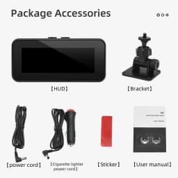 M50 HUD Auto Intelligent Slope Meter Off Road GPS Smart Inclinometer Car Digital Display Tilt Roll Pitch Angle Inclinometro Volt