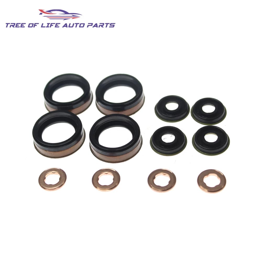 1/2/5/10 Fuel Injector Nozzle Seal Repair Kit For Mazda UN BT-50 Ford Ranger PJ PK 2.5L 3.0L WE0110508B WE01-13-R79B WE01-13-H51