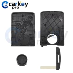 Carkeypro 433 MHz FSK 4A Chip 4 Buttons Remote Card Smart Car Key Keyless Entry Autostart For Renault Captur Clio IV 2016-2020