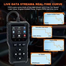 V529 OBD2 Diagnostic Scanner Auto Car Code Reader And Scanner Vehicles' Health Inspection Tool