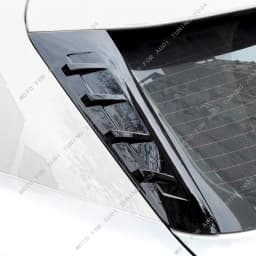 RS3 Style Rear Side Spoiler Wings For Audi A3 8Y S3 RS3 Sportback TFSI TDI S-line 2020-2026 Rear Window Canard Splitter Bodykits