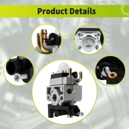 16100-Z0H-825 Carburetor Kit For GX25 GX35 Brushcutter With Air Filter Fuel Line Primer Bulb For Whipper Snipper Trimmer