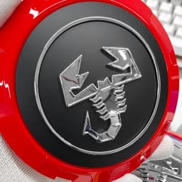 4pcs Scorpion Logo Emblem Car Wheel Center Caps 133mm Wheels Hub Cap Rim Hubcaps Cover Badge For Fiat Abarth 500 500C 500L 500X
