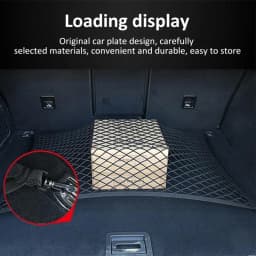 Car Rear Trunk Net For Toyota RAV4 Wildlander XA60 2025-2026 Storage Bag Interior Luggage Elasticity Organiser Auto Accessorie