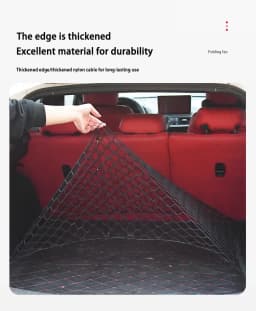Car Rear Trunk Net For Toyota RAV4 Wildlander XA60 2025-2026 Storage Bag Interior Luggage Elasticity Organiser Auto Accessorie