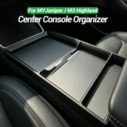 For Tesla Model 3/Y/YL Highland Juniper 2026 Center Armrest Storage Box Tray Console Organizer Box Accessories