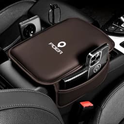 Center Console Arm Rest Protector Leather Car Armrest Box Pad Storage Pocket for Great Wall GWM Poer P11 P12 Cannon Ruman Sucan