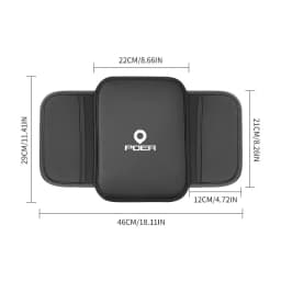 Center Console Arm Rest Protector Leather Car Armrest Box Pad Storage Pocket for Great Wall GWM Poer P11 P12 Cannon Ruman Sucan