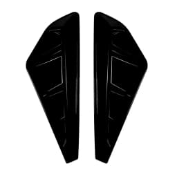 Car Side Air Fender Intake Vent Spoiler Cover For BMW X5 G05 M-Sport 2019 2020 2021 2022 Glossy Black ABS Shark Gilles Trim