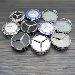 Emblem Logo Car Wheel Center Cap 4Pcs75mm Hub Cover Badge For Mercedes Benz AMG W211 W203 W204 W210 W124 AMG W202 Accessorie
