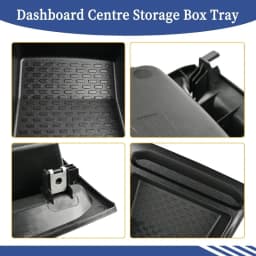 Dashboard Centre Storage Box Tray for Fiat Ducato Boxer Citroen Relay 2014-On Replace 735699812 ABS