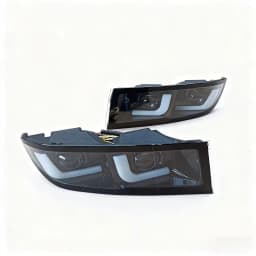 For Toyota Land Cruiser Prado 120 GRJ120 TRJ120 FJ120 LC120 2002-2010 Daytime Running Light LED Fog Lamp Turn Signal 2PCS