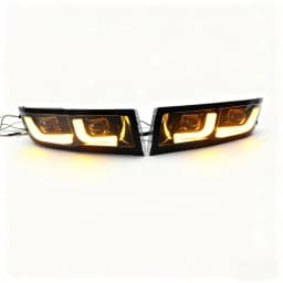 For Toyota Land Cruiser Prado 120 GRJ120 TRJ120 FJ120 LC120 2002-2010 Daytime Running Light LED Fog Lamp Turn Signal 2PCS