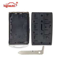 Kigoauto Smart Key Shell 3/4 Button for Mazda 3 6 MX-5 CX-3 CX-5 CX-9 CX-30 2019-2022 FCC WAZSKE11D01 WAZSKE13D03