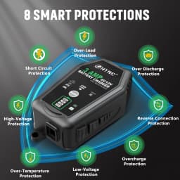HTRC 3000mA 6V 12V Automatic Battery Charger Pluse Repair Charger for Lithium LiFePO4 Lead-Acid AGM Gel WET Battery Charger