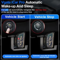 Vgate ICar Pro ELM327 OBD2 Scanner WIFI Bluetooth 4.0 for Android/iOS BT3.0 with Android Car Code Reader OBD2 Car Diagnostic Too