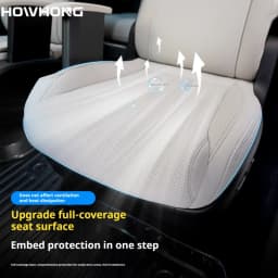 For Tesla Model YL New Car Seats Cover Nappa Leather YL Invisible Seat Cushions Ventilation High Quality Interior Accessories