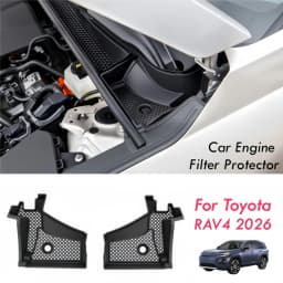 For Toyota RAV4 2026 2027 Car Engine Filter Protect Covers 6th RAV4 Protective Engine Compartment Filter Trims Anti-block