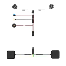 24Ghz Millimeter Wave Radar BSD Blind Spot Detection System Safety Driving Monitoring Assistant 30M Change Lane Safer DOW RCTA