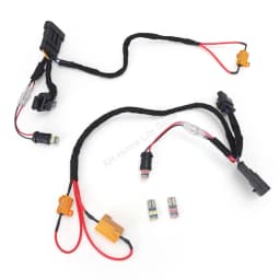 Brand New Tail Light Wiring Harness Conversion Kit For Fiat 500 Abarth Facelift Rear Light Retrofit with LED Bulbs