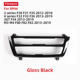 For BMW 3 Series 4 Series F30 F32 F33 F34 F36 2 Color Center Console AC Panel Ambient RadioTrim LED Dashboard Atmosphere Light