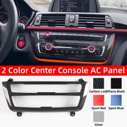 For BMW 3 Series 4 Series F30 F32 F33 F34 F36 2 Color Center Console AC Panel Ambient RadioTrim LED Dashboard Atmosphere Light