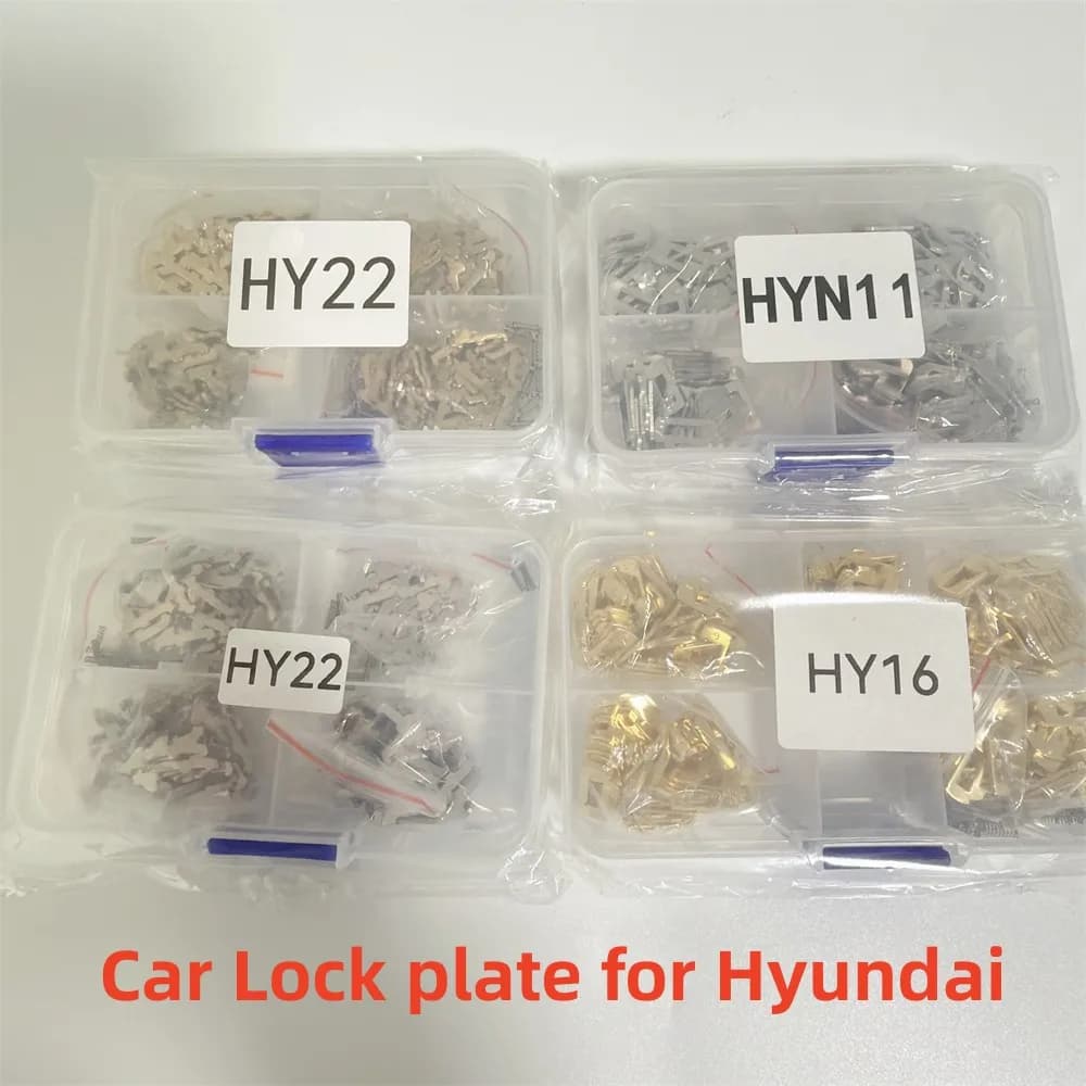 Lock Plate Auto Key Lock Reed Plate for Hyundai HY22 HYN11 HY16 silver Gold Car lock wafer Repair Car Accessories