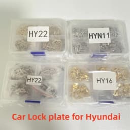 Lock Plate Auto Key Lock Reed Plate for Hyundai HY22 HYN11 HY16 silver Gold Car lock wafer Repair Car Accessories