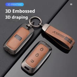For GEELY EX5 EM-i 2025 2026 Car Key Case Compatible With Geely EX5\ STARRAY EM-i Modified Key Fob Case Protector Auto Key Cover