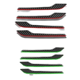 4Pcs for Tesla Model 3 Y Juniper Highland 2020-2025 2026 Door Handle Wrap Cover Protector Stickers Carbon Fiber Resin Casting