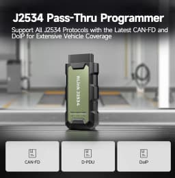 TOPDON RLink J2534 Pass-Thru Programmer OEM Diagnostic Tool Support CAN-FD/DoIP/J2534/D-PDU 18+ Brands For Auto Repair