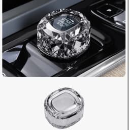 For Volvo XC60 S90 XC90 S60 V60 V90 One Click Start Crystal Knob Cover Knob Protective Trim Interior Modification Accessories