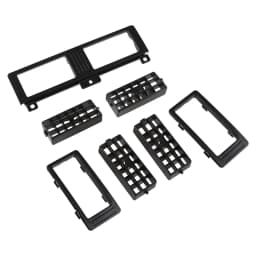 Dashboard AC Air Condition Heater Vent Grille Outlet Panel Louver Set For Nissan Navara D21 Hardbody Pickup 1986-1997 Auto Parts