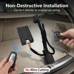 Electric Tailgate Lift Assist System For Audi Q5 Q7, Automatic Power Liftgate Module Key Control Open Close Accessories