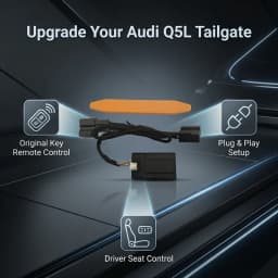 Electric Tailgate Lift Assist System For Audi Q5 Q7, Automatic Power Liftgate Module Key Control Open Close Accessories