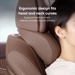 TazerApex Car Seat Headrest Universal Travel Rest 3D Neck Pillow Protect Neck Soft Fluffy Comfortable Neck Rest Car Accessories