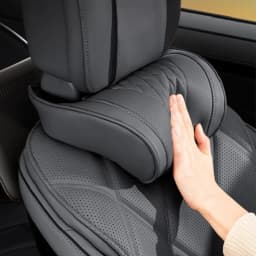 TazerApex Car Seat Headrest Universal Travel Rest 3D Neck Pillow Protect Neck Soft Fluffy Comfortable Neck Rest Car Accessories