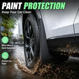 For Polestar 4 2024-2026 Fender Mudflaps Splash Guards Mudguards Mud Flaps Car Accessories