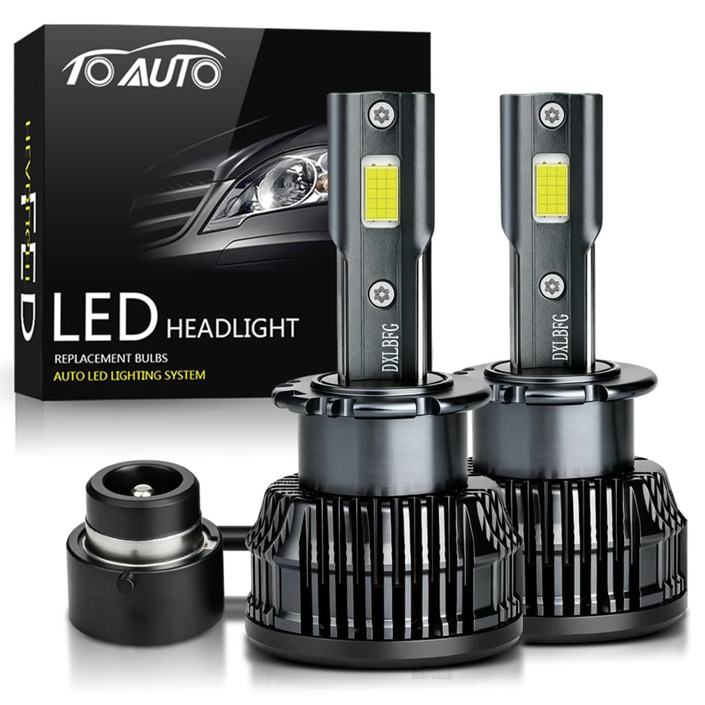 D1S D3S LED Canbus Headlight Bulb D4S D2S  Xenon High Power Turbo Led Lights for Car Ultra Powerful Auto Headlamp